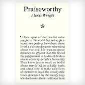 Praiseworthy